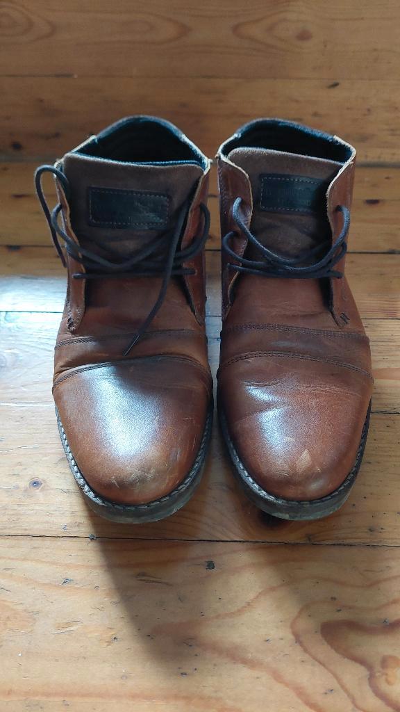 Bullboxer geklede schoenen, Kleding | Heren, Schoenen, Zo goed als nieuw, Veterschoenen, Bruin, Ophalen of Verzenden