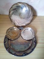 Set zilveren schotels, Ophalen, Zilver