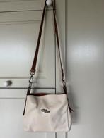 Sac bandoulière en cuir camel/beige Cuoieria Fiorentina, Comme neuf, Beige, Enlèvement ou Envoi