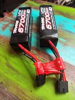 traxxas 14,8v rc batterijen 4s 6700mah, Hobby en Vrije tijd, Elektro, Auto offroad, Ophalen of Verzenden, Zo goed als nieuw