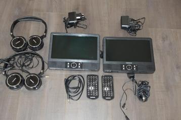 Lenco dvp-939 - 2x9" Portable DVD speler beschikbaar voor biedingen