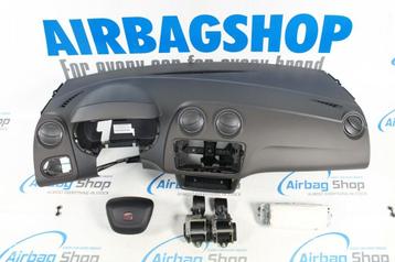Airbag set - Dashboard zwart bruin Seat Ibiza 6J (2008-2015) beschikbaar voor biedingen