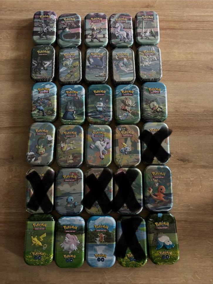 Pokemon mini tins, Hobby en Vrije tijd, Verzamelkaartspellen | Pokémon, Nieuw, Ophalen of Verzenden