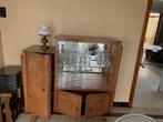 vitrinekast jaren 1965 / 1970 met schuifraam, Ophalen, 100 tot 150 cm, 25 tot 50 cm, Overige houtsoorten