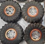 Gmade Bighorn 2.2 banden + metalen beadlock velgen set van 4, Hobby en Vrije tijd, Elektro, Ophalen of Verzenden, Zo goed als nieuw