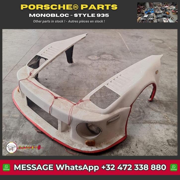Monoblock voorpaneel in Porsche 935-stijl, Auto-onderdelen, Carrosserie, Bumper, Porsche, Voor, Gebruikt, Ophalen