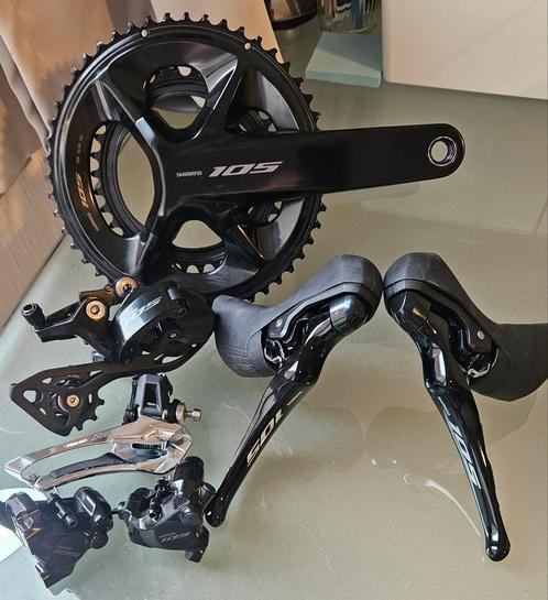 Shimano 105 12s R7100 groepset/groupset Nieuw, Fietsen en Brommers, Fietsonderdelen, Nieuw, Ophalen of Verzenden