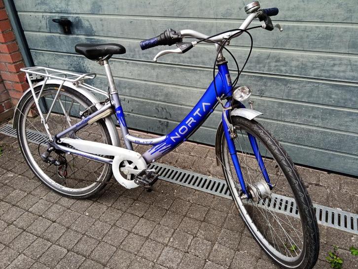 Mooie sterke Norta fiets 26" voor kind 8-12j/jongen/meisje., Fietsen en Brommers, Fietsen | Kinderfietsjes, Zo goed als nieuw