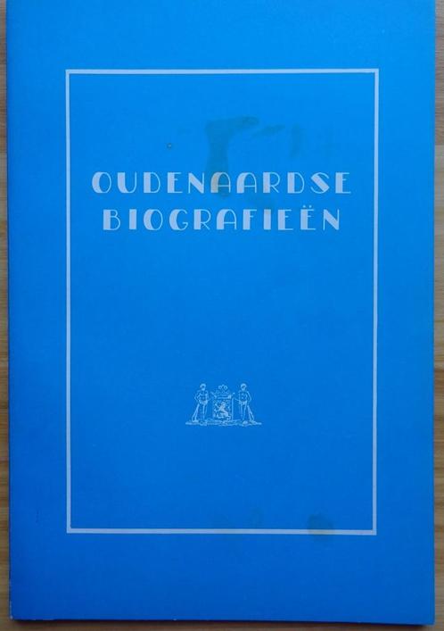 Oudenaarde - Oudenaardse Biografieën  - 1976, Livres, Art & Culture | Arts plastiques, Utilisé, Enlèvement ou Envoi