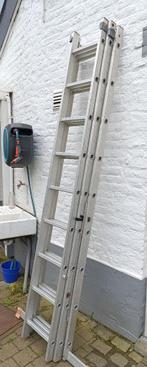 Echelle transformable 3x9 marches aluminium extensible couli, Ladder, Gebruikt, Opvouwbaar of Inschuifbaar, 4 meter of meer