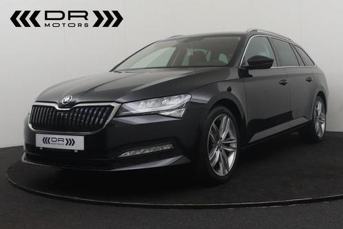 Skoda Superb COMBI 1.6CRTDI DSG7 LEDER AMBITION  - NAVI - M, Auto's, Skoda, Superb, ABS, Adaptieve lichten, Adaptive Cruise Control