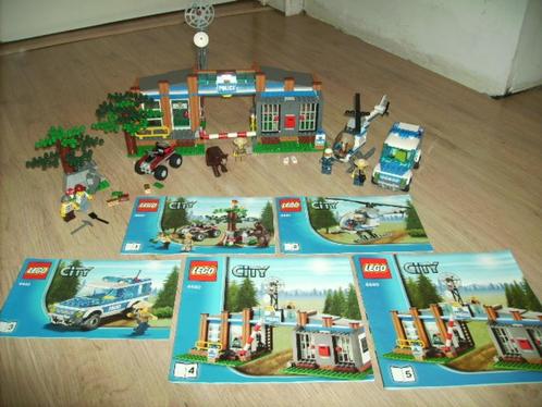 lego city 4440 politie, Kinderen en Baby's, Speelgoed | Duplo en Lego, Gebruikt, Lego, Complete set, Ophalen of Verzenden