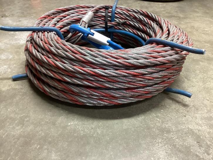 Tractel tirfor staaldraad kabel, Doe-het-zelf en Bouw, Lieren en Takels, Zo goed als nieuw, Ophalen