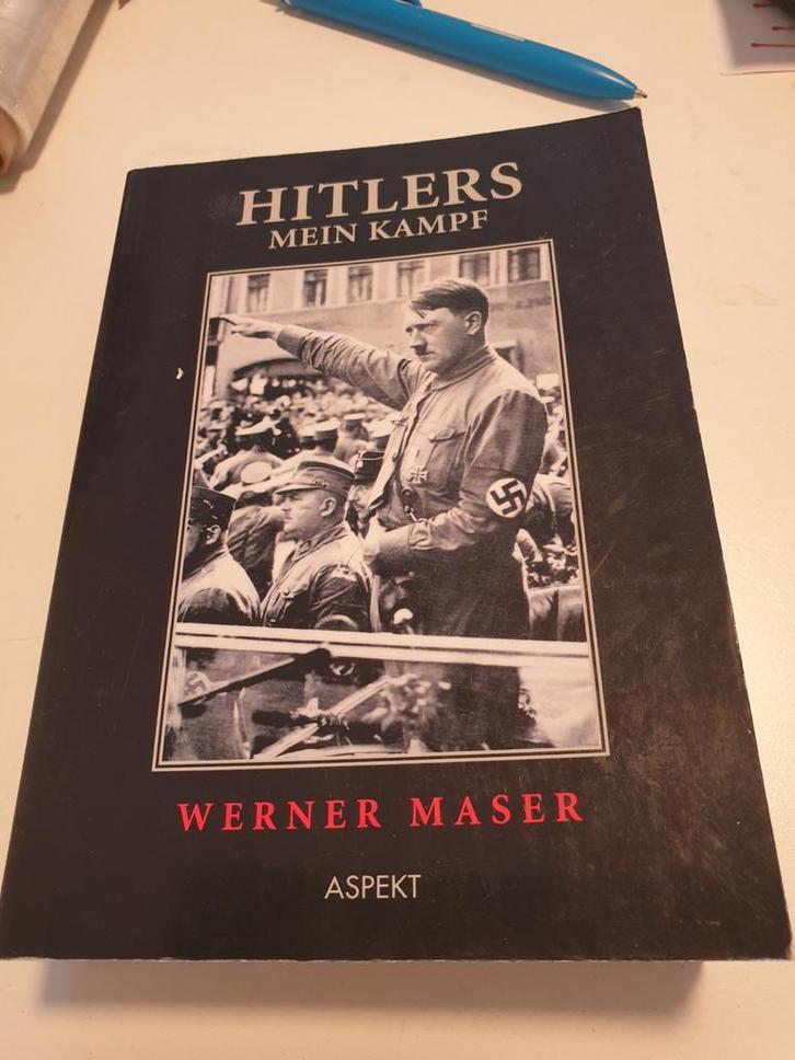 Werner Maser - Hitler Mein Kampf 2007 ASPEKT commentaren, Boeken, Overige Boeken, Zo goed als nieuw, Ophalen of Verzenden