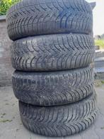 4 pneus hiver Michelin 185/65 R15  88T montés sur jantes, Band(en), 15 inch, Gebruikt, Personenwagen