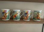 Vintage set van 4 mokken van Winnie The Pooh (Disney), Huis en Inrichting, Keuken | Servies, Ophalen of Verzenden, Zo goed als nieuw