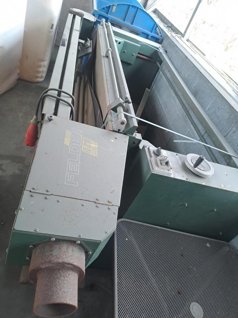 Ponceuse à bande, Enlèvement