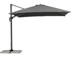 Parasol RHODOS Twist 3 x 3 m of RHODOS Grande 4 x 3, Tuin en Terras, Parasols, Ophalen, Nieuw, Zweefparasol, 3 tot 4 meter
