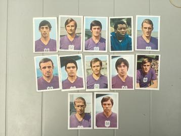 Oude prenten chromos voetbal S.C ANDERLECHT beschikbaar voor biedingen