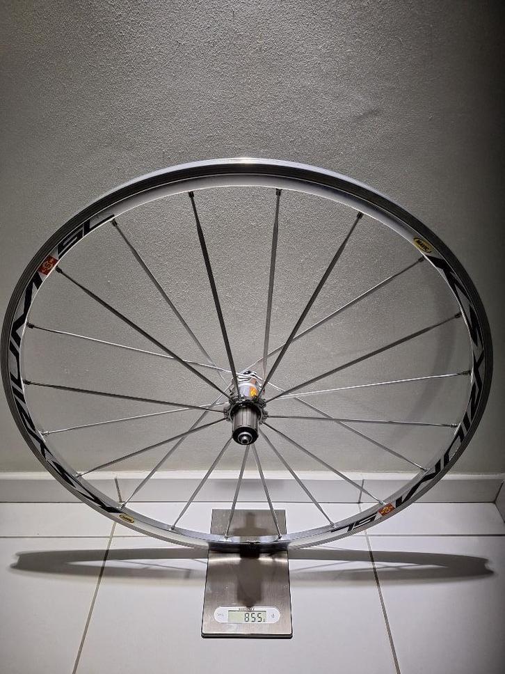 Mavis Ksyrium SL achter wiel, Fietsen en Brommers, Fietsonderdelen, Gebruikt, Racefiets, Wiel, Ophalen