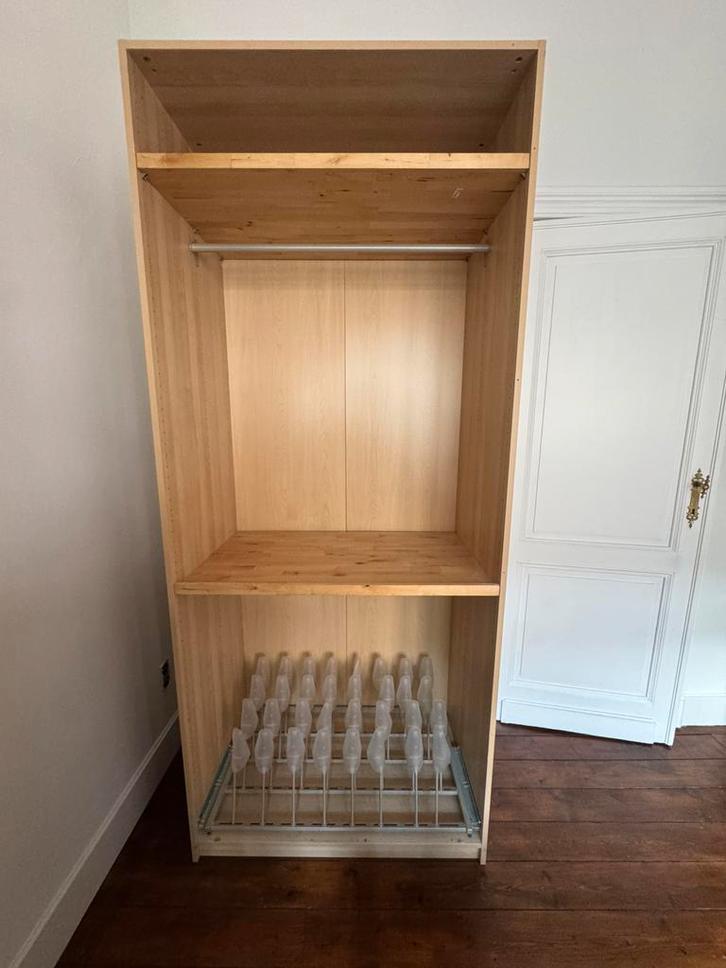 Dressing IKEA PAX, Huis en Inrichting, Kasten | Kleerkasten, Gebruikt, 200 cm of meer, 100 tot 150 cm, 50 tot 75 cm, Met plank(en)