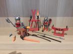 Lot Playmobils : chevaliers et accessoires, Ophalen of Verzenden, Gebruikt, Los Playmobil