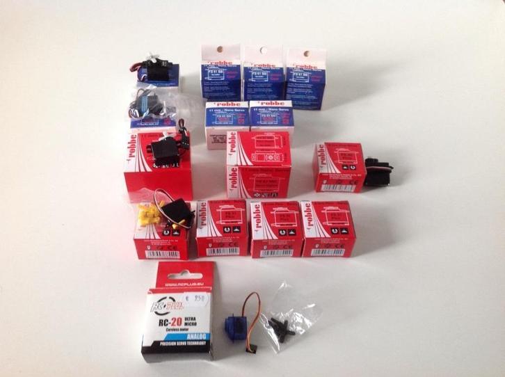 Pakket servo's, Hobby & Loisirs créatifs, Modélisme | Autre, Neuf, Enlèvement ou Envoi