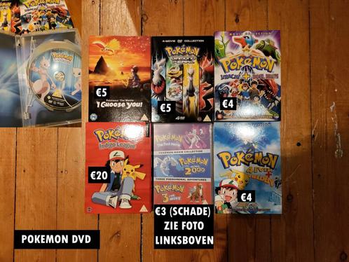 Lot Pokemon Anime DVD's, Cd's en Dvd's, Dvd's | Tekenfilms en Animatie, Gebruikt, Anime (Japans), Tekenfilm, Boxset, Alle leeftijden