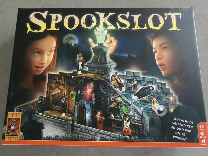 spookslot, Hobby en Vrije tijd, Gezelschapsspellen | Bordspellen, Zo goed als nieuw, Vijf spelers of meer, Ophalen