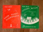 Folk dean pianoboeken, Muziek en Instrumenten, Bladmuziek, Ophalen of Verzenden, Gebruikt