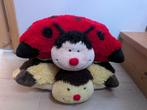peluche / coussin chambre fille - coccinelle et l'abeille, Kinderen en Baby's, Speelgoed | Knuffels en Pluche, Ophalen, Gebruikt