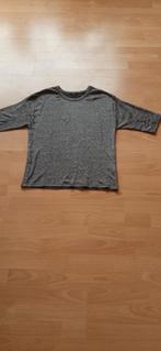 Glitter t-shirt zwart met 3/4 mouw FRNCH maat m/l, Noir, Taille 38/40 (M), Porté, Enlèvement ou Envoi