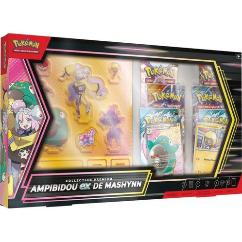 Pokemon Collection Premium Ampibidou EX de Mashynn, Hobby en Vrije tijd, Verzamelkaartspellen | Pokémon, Nieuw, Boosterbox, Ophalen