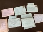 ABBL 3 CHA 9  lettres Authentique chasseur ardennais ww2, Ophalen