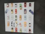 Canvas met portret van speelgoedauto's., Ophalen of Verzenden, Zo goed als nieuw