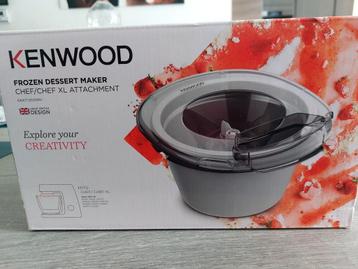 Kenwood frozen dessert maker - ijsmachine, Electroménager, Machines à glace, Enlèvement ou Envoi, Neuf