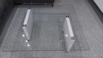 Tafel vierkant met glas, Ophalen, Vierkant, Glas