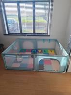 Speelpark / speelbox te koop mintgroen 160/200cm, Ophalen, Rechthoekig