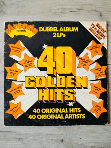 LP. 40 tubes dorés