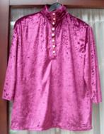 Bordeaux blouse met 8 knoopjes maat S, Kleding | Dames, Blouses en Tunieken, Gedragen, Ophalen of Verzenden, Maat 36 (S)