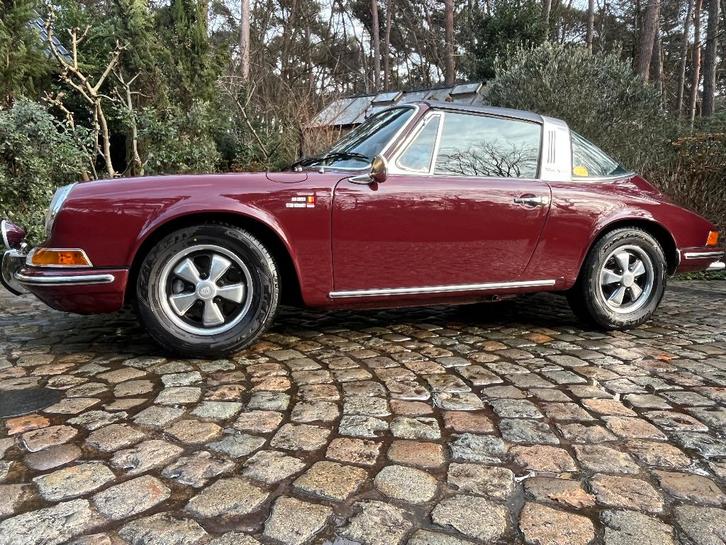 oldtimer Porsche Targa T 2.2  1969 MATCHING NUMBER, Auto's, Oldtimers, Particulier, Sportstoelen, Porsche, Benzine, Cabriolet