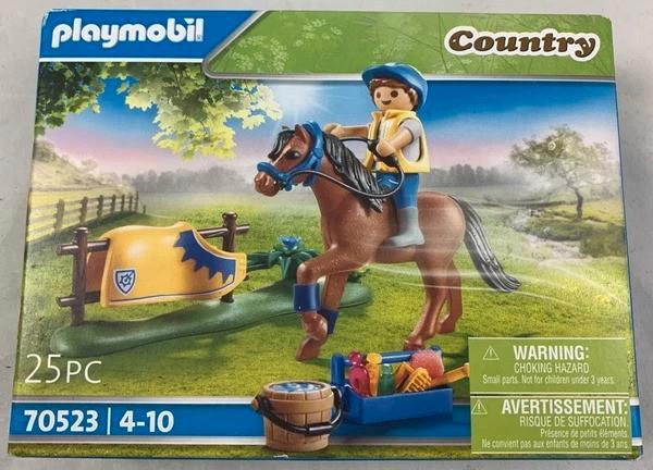 Playmobil Country 70523 Welsh Pony met Ruiter Manege nieuw, Kinderen en Baby's, Speelgoed | Playmobil, Zo goed als nieuw, Verzenden