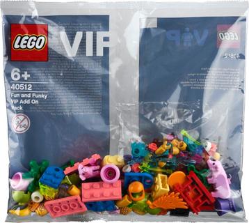 LEGO fun funky vip add on pack - polybag 40512 NEW