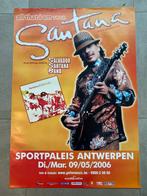 Poster Santana in Sportpaleis Antwerpen 2006, Ophalen of Verzenden