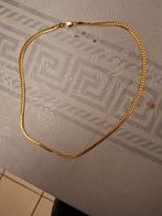 22 collier en plaque or, Enlèvement ou Envoi, Neuf, Or, Or