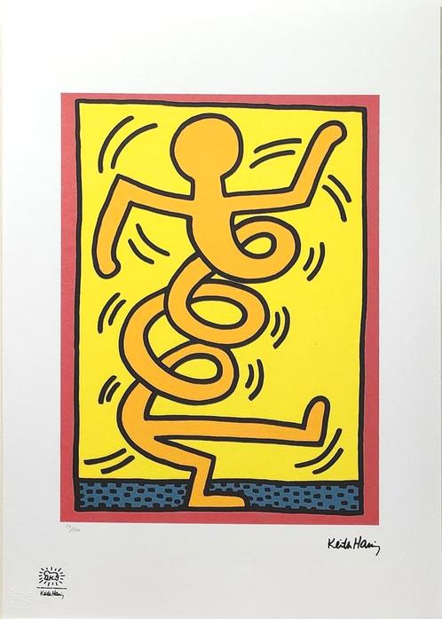 Keith Haring - Montreux Jazz, Antiek en Kunst, Kunst | Litho's en Zeefdrukken, Ophalen of Verzenden