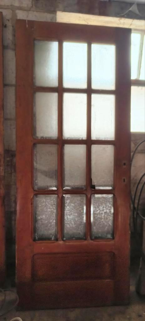 Oude / vintage / antieke deuren (vol eik), Doe-het-zelf en Bouw, Deuren en Vliegenramen, Gebruikt, Ophalen