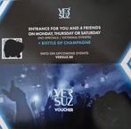 Versuz vip ingang voor 5 personen met fles champagne, Tickets & Billets