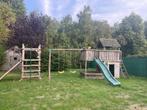 Speeltuig met glijbaan en zandbak, Kinderen en Baby's, Speelgoed | Buiten | Speeltoestellen, Ophalen, Gebruikt, Schommel