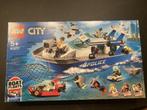 Lego set 60277 - Politieboot groot, Kinderen en Baby's, Speelgoed | Duplo en Lego, Ophalen of Verzenden, Zo goed als nieuw, Complete set